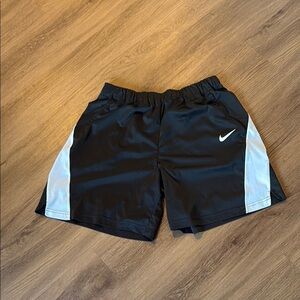 Nike Black and White Athletic Shorts